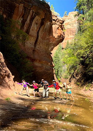 hikers