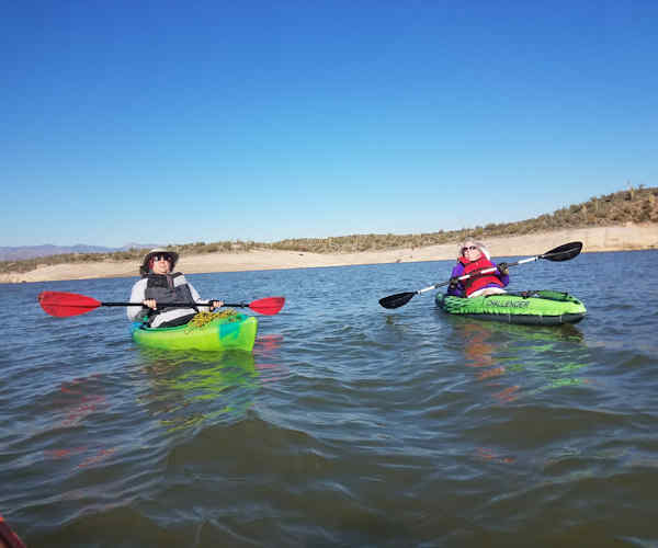 Kayakers