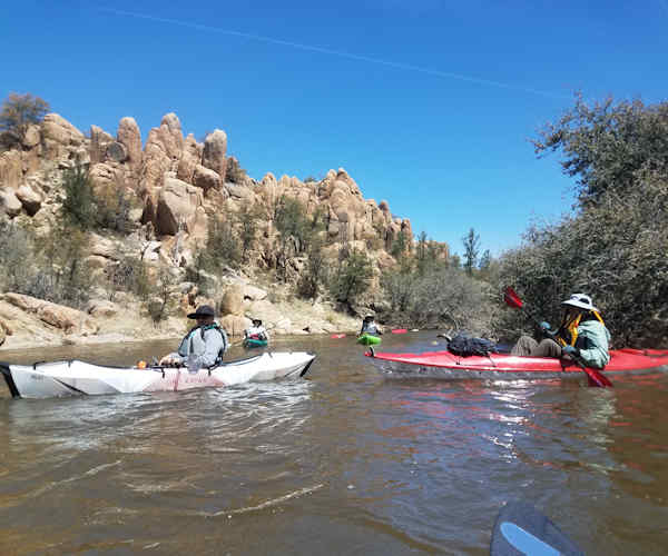 Kayakers