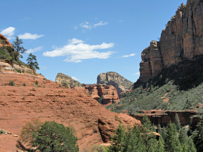 from the top