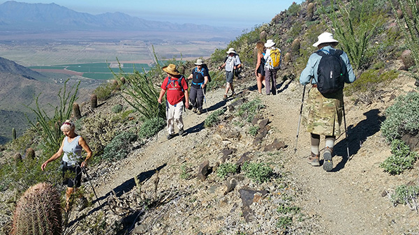 trudging
