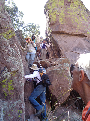 scrambling