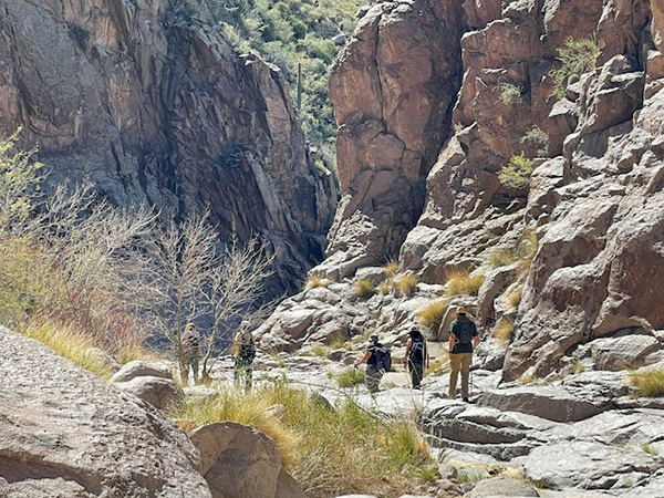 hikers