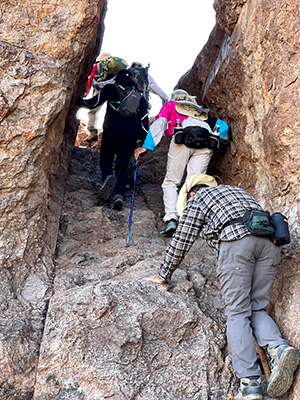 hikers