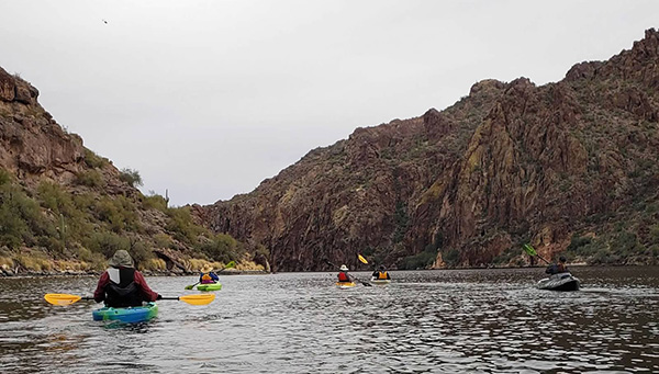 kayaks
