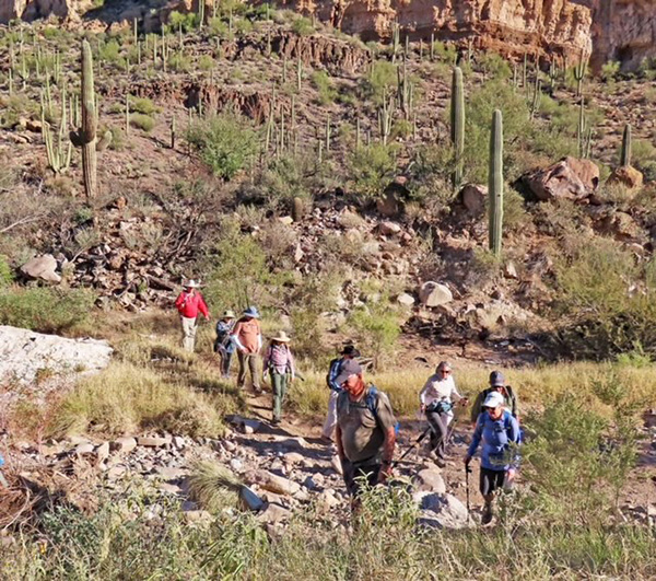 hikers