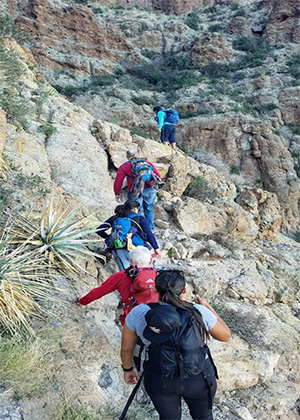 hikers