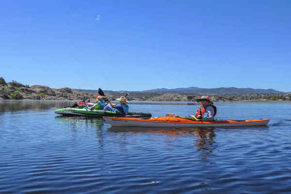 Kayakers